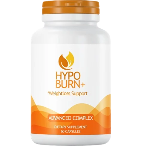 HypoBurn+ metabolism support supplement bottle